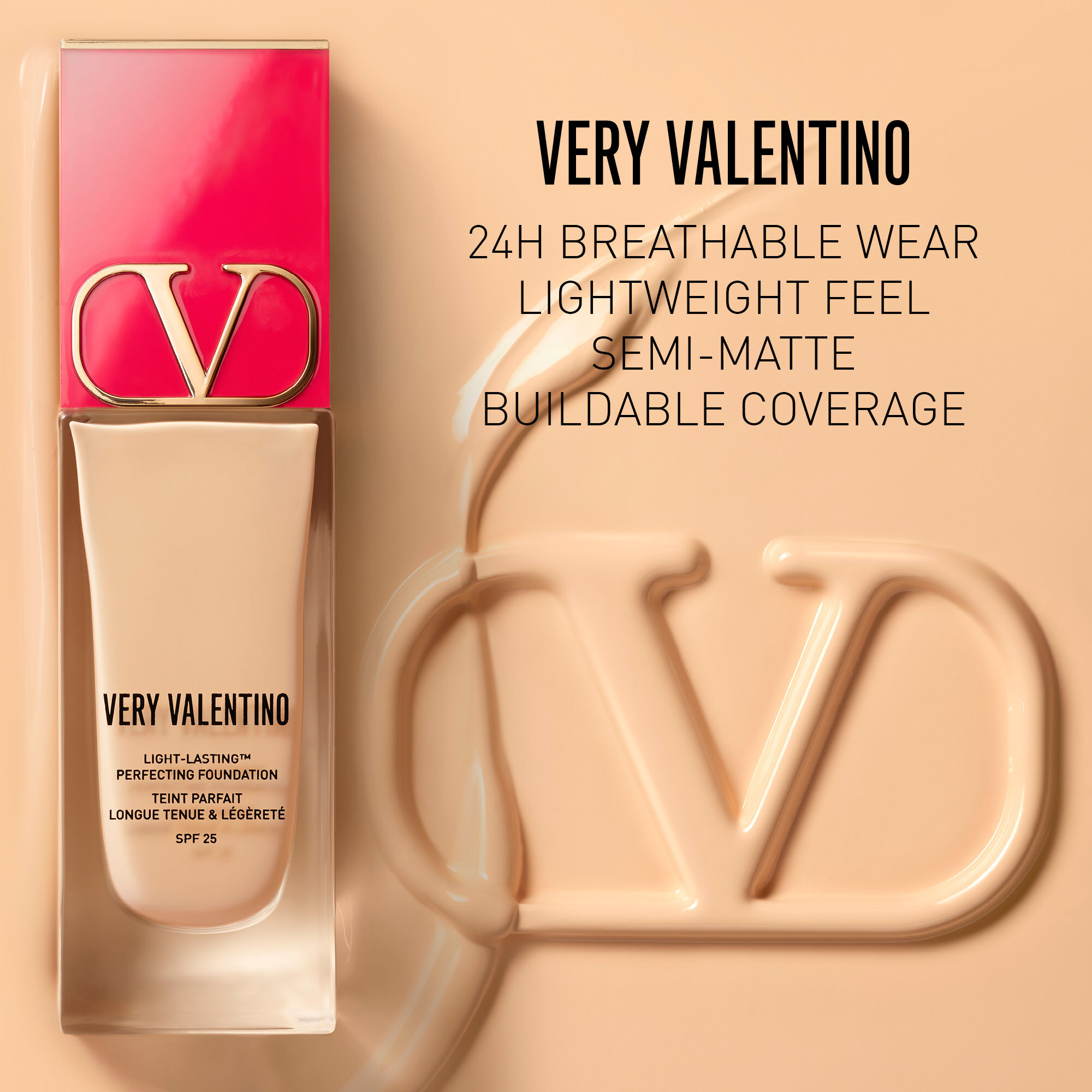 Discover Very Valentino 24H Foundation Valentino Beauty